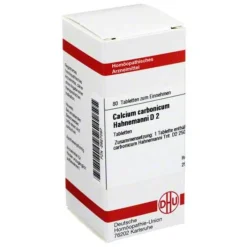 DHU Calcium carbonicum D 2 Table, 80 St> C