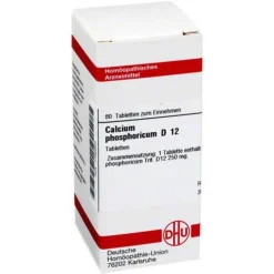 DHU Schüßler-Salze DHU Calcium phosphoricum D 12 Tabletten, 80 St> C|Salze 1-12