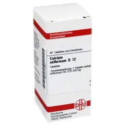 DHU Calcium sulfuricum D 12 Tabletten, 80 St