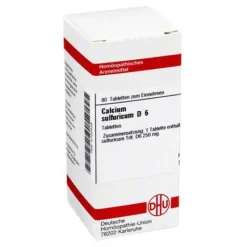 DHU Schüßler-Salze DHU Calcium sulfuricum D 6 Tabletten, 80 St> C|Salze 1-12