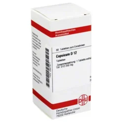 DHU Capsicum D 12 Tabletten, 80 St> C