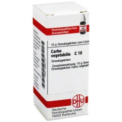 DHU Carbo vegetabilis C 10 Globuli, 10 g