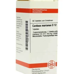 DHU Carduus marianus D 12 Tabletten, 80 St> C
