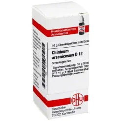 DHU Chininum arsenicosum D 12 Gl, 10 g