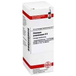 DHU Chininum arsenicosum D 6 Dilution, 20 ml> C