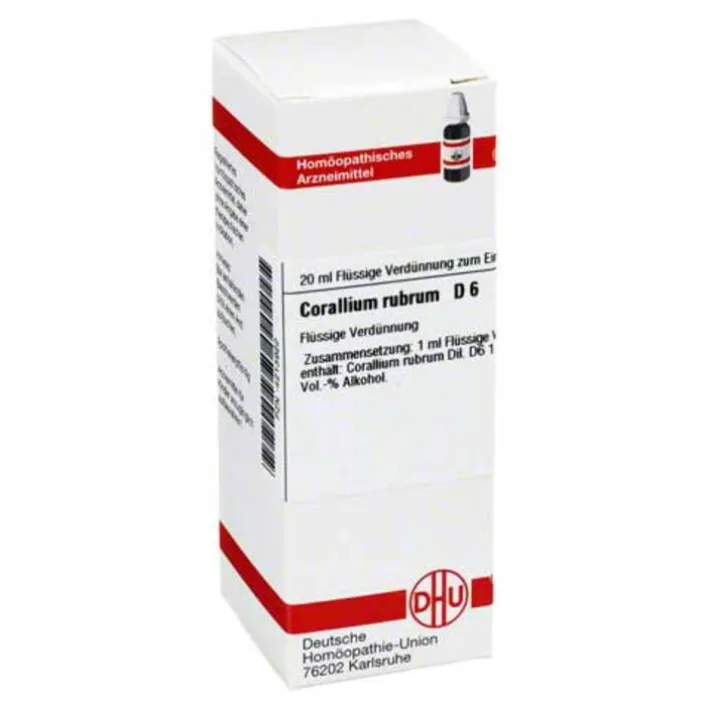 DHU Corallium rubrum D 6 Dilution, 20 ml> C