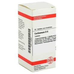 DHU Cortisonum D 6 Tabletten, 80 St> C