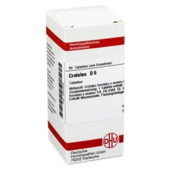 DHU Crotalus D 6 Tabletten, 80 St