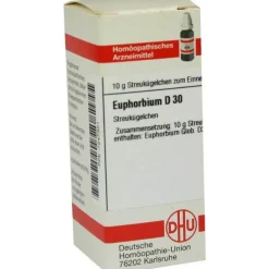 DHU Euphorbium D 30 Globuli, 10 g