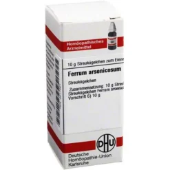 DHU Ferrum arsenicosum D 12 Globuli, 10 g> F|F