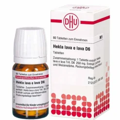 DHU Hekla lava e lava D 6 Tabletten, 80 St> H