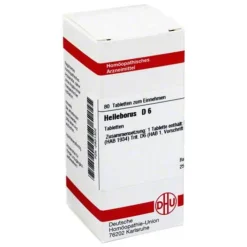 DHU Helleborus D 6 Tabletten, 80 St> H