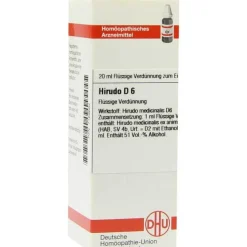 DHU Hirudo D 6 Dilution, 20 ml
