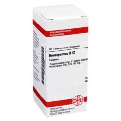 DHU Hyoscyamus D 12 Tabletten, 80 St