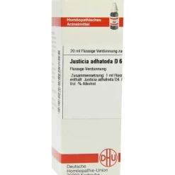 DHU Justicia adhatoda D 6 Dilution, 20 ml