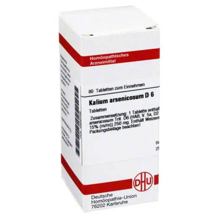 DHU Kalium arsenicosum D 6 Tabletten, 80 St