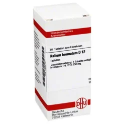 DHU Kalium bromatum D 12 Tabletten, 80 St> K