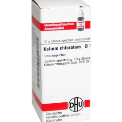 DHU Kalium chloratum D 10 Globuli, 10 g> K|K