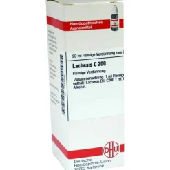DHU Lachesis C 200 Dilution, 20 ml