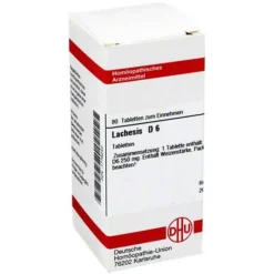 DHU Lachesis D 6 Tabletten, 80 St