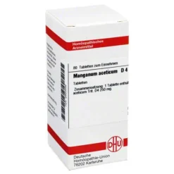 DHU Manganum aceticum D 4 Tabletten, 80 St> M