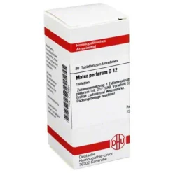 DHU Mater perlarum D 12 Tabletten, 80 St