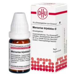 DHU Mercurius bijodatus C 6 Globuli, 10 g> M