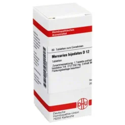 DHU Mercurius bijodatus D 12 Tabletten, 80 St