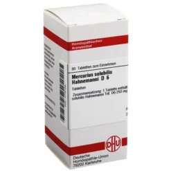 DHU Mercurius solubilis D 6 Tablett, 80 St