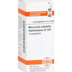 DHU Mercurius solubilis D 100 Globuli, 10 g> M