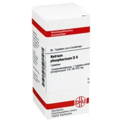 DHU Schüßler-Salze DHU Natrium phosphoricum D 6 Tabletten, 80 St> N|Salze 1-12