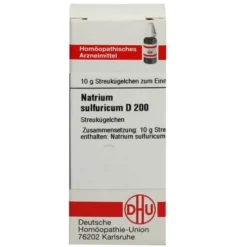 DHU Natrium sulfuricum C 200 Globuli, 10 g> N|N