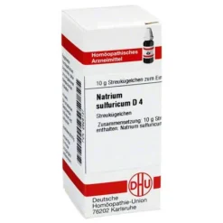 DHU Natrium sulfuricum D 4 Globuli, 10 g> N|N
