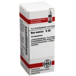 DHU Nux vomica D 30 Globuli, 10 g