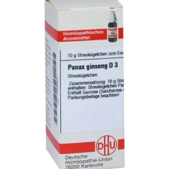 DHU Panax Ginseng D 3 Globuli, 10 g