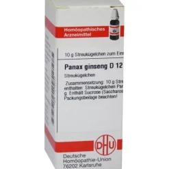DHU Panax Ginseng D 12 Globuli, 10 g