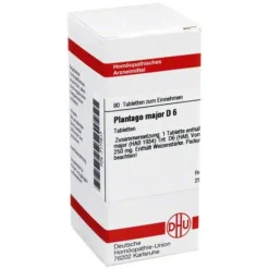 DHU Plantago Major D 6 Tabletten, 80 St> P