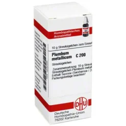 DHU Plumbum metallicum C 200 Globuli, 10 g