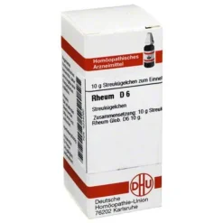 DHU Rheum D 6 Globuli, 10 g> Q-R|Q-R