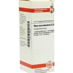 DHU Rhus toxicodendron D 200 Dilution, 20 ml> Q-R