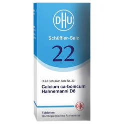 DHU Schüßler-Salz Nr. 22 Calcium carbonicum Hahnemanni D6 Tabletten, 80 St