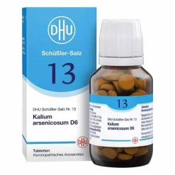DHU Schüßler-Salze DHU Schüßler-Salz Nr. 13 Kalium arsenicosum D6 Tabletten, 200 St> Salze 13-24|D 6