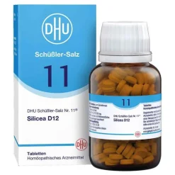 DHU Schüßler-Salze DHU Schüßler-Salz Nr. 11 Silicea D12 Tabletten, 420 St> Salze 1-12|D 12