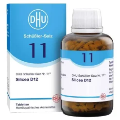 DHU Schüßler-Salze DHU Schüßler-Salz Nr. 11 Silicea D12 Tabletten, 900 St> Salze 1-12|D 12