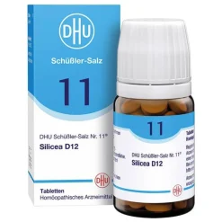 DHU Schüßler-Salze DHU Schüßler-Salz Nr. 11 Silicea D12 Tabletten, 80 St> Salze 1-12|D 12