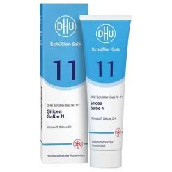 DHU Schüßler-Salze DHU Schüßler-Salz Nr. 11 Silicea Salbe N D4 , 50 g> Salze 1-12|Salben