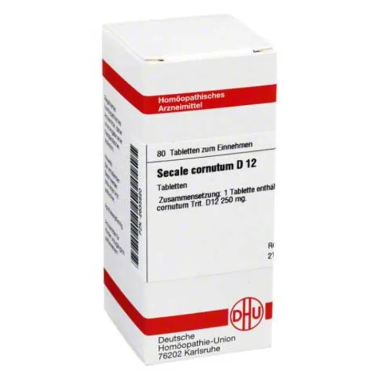 DHU Secale cornutum D 12 Tabletten, 80 St