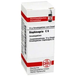 DHU Staphisagria C 6 Globuli, 10 g
