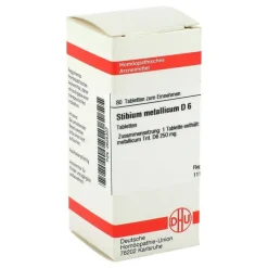 DHU Stibium metallicum D 6 Tabletten, 80 St