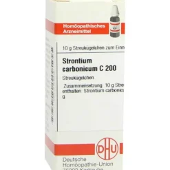 DHU Strontium carbonicum C 200 Globuli, 10 g